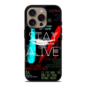 TWENTY ONE PILOTS STAY ALIVE iPhone 16 Pro Case Cover TWENTY ONE PILOTS STAY ALIVE iPhone 16 Pro Case Cover