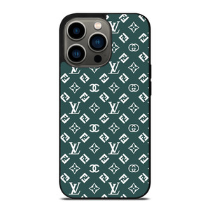 LOUIS VUITTON LV FENDI PATERN ICON LOGO iPhone 13 Pro Case Cover