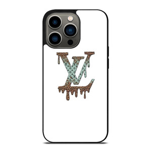 LOUIS VUITTON LV MELTING LOGO PATTERN iPhone 13 Pro Case Cover