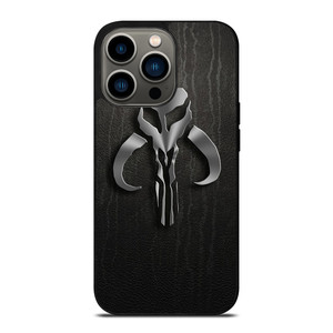 MANDALORIAN LEATHER LOGO iPhone 13 Pro Case Cover