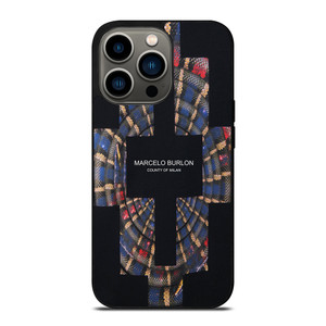 MARCELO BURLON COUNTY OF MILAN LOGO iPhone 13 Pro Case Cover