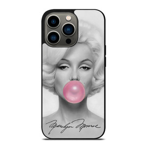 MARILYN MONROE PINK BUBBLEGUM iPhone 13 Pro Case Cover