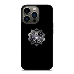 MARVEL AGENTS OF SHIELD METAL LOGO iPhone 13 Pro Case Cover