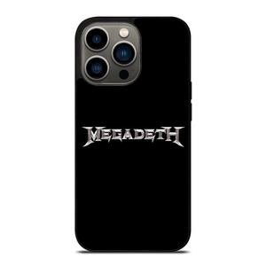 MEGADETH LOGO METAL BAND iPhone 13 Pro Case Cover