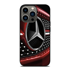 MERCEDES BENZ LOGO RED EMBLEM iPhone 13 Pro Case Cover