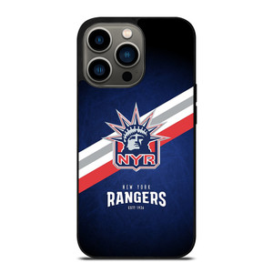 NEW YORK RANGERS LOGO MASCOT iPhone 13 Pro Case Cover