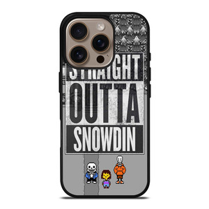 UNDERTALE STRAIGHT OUTTA SNOWDIN iPhone 16 Pro Case Cover UNDERTALE STRAIGHT OUTTA SNOWDIN iPhone 16 Pro Case Cover