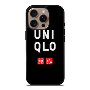 UNIQLO LOGO BLACK 2 iPhone 16 Pro Case Cover UNIQLO LOGO BLACK 2 iPhone 16 Pro Case Cover
