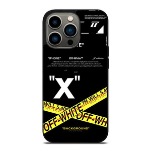 OFF WHITE 2 iPhone 13 Pro Case Cover
