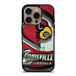 UNIVERSITY OF LOUISVILLE ART iPhone 16 Pro Case Cover UNIVERSITY OF LOUISVILLE ART iPhone 16 Pro Case Cover