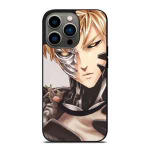 ONE PUNCH MAN GENOS FACE iPhone 13 Pro Case Cover