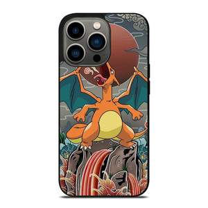 POKEMON POCKET MONSTERS CHARIZAR ART iPhone 13 Pro Case Cover