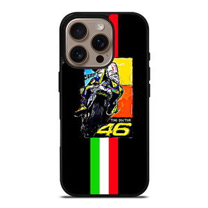 VALENTINO ROSSI THE DOCTOR 46 ITALY iPhone 16 Pro Case Cover VALENTINO ROSSI THE DOCTOR 46 ITALY iPhone 16 Pro Case Cover
