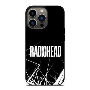 RADIOHEAD ROCK BAND LOGO BLACK iPhone 13 Pro Case Cover