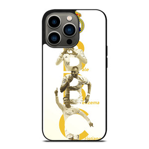 REAL MADRID TRIO BBC iPhone 13 Pro Case Cover
