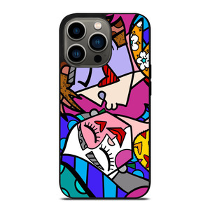 ROMERO BRITTO LOVE KISS iPhone 13 Pro Case Cover