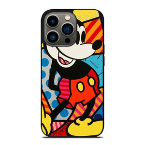 ROMERO BRITTO MICKEY MOUSE iPhone 13 Pro Case Cover