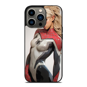 SPIDER GIRL SEXY MARVEL COMICS CARTOON iPhone 13 Pro Case Cover