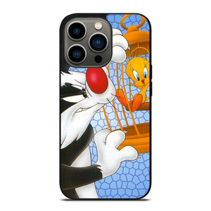 SYLVESTER AND TWEETY Looney Tunes iPhone 13 Pro Case Cover