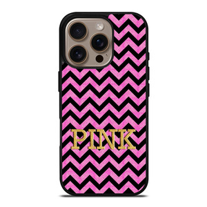 VICTORIA'S SECRET PINK CHEVRON iPhone 16 Pro Case Cover