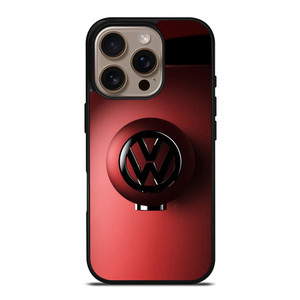 VW VOLKSWAGEN CAR LOGO RED iPhone 16 Pro Case Cover VW VOLKSWAGEN CAR LOGO RED iPhone 16 Pro Case Cover