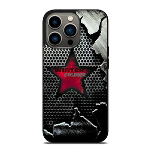 WINTER SOLDIER METAL LOGO AVENGERS iPhone 13 Pro Case Cover