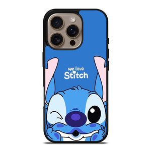 WE LOVE STITCH AND LILO CARTOON iPhone 16 Pro Case Cover WE LOVE STITCH AND LILO CARTOON iPhone 16 Pro Case Cover