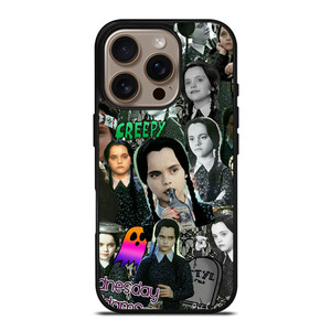 WEDNESDAY ADDAMS COLLAGE iPhone 16 Pro Case Cover WEDNESDAY ADDAMS COLLAGE iPhone 16 Pro Case Cover