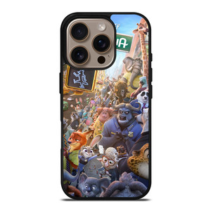 ZOOTOPIA CHARACTERS Disney iPhone 16 Pro Case Cover ZOOTOPIA CHARACTERS Disney iPhone 16 Pro Case Cover