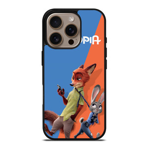 ZOOTOPIA NICK AND JUDY DISNEY iPhone 16 Pro Case Cover ZOOTOPIA NICK AND JUDY DISNEY iPhone 16 Pro Case Cover