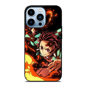DEMON SLAYER KIMETSU NO YAIBA TANJIRO KAMADO FIRE iPhone 13 Pro Max Case Cover