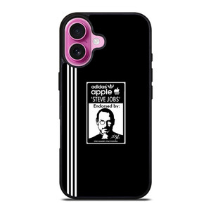 ADIDAS APPLE STEVE JOBS iPhone 16 Plus Case Cover ADIDAS APPLE STEVE JOBS iPhone 16 Plus Case Cover