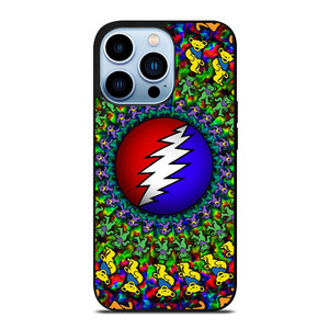 GRATEFUL DEAD DANCING BEARS LOGO iPhone 13 Pro Max Case Cover