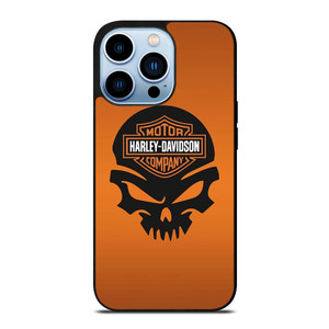 HARLEY DAVIDSON MOTORCYCLES COMPANY LOGO SKULL iPhone 13 Pro Max Case Cover