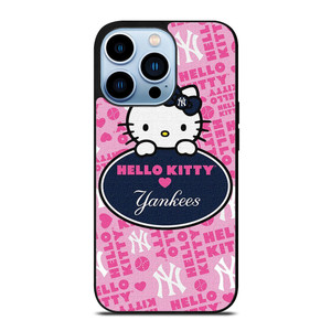 HELLO KITTY NEW YORK YANKEES iPhone 13 Pro Max Case Cover
