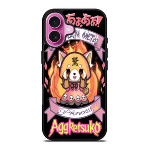 AGGRETSUKO THE DEATH METAL PRINCESS iPhone 16 Plus Case Cover AGGRETSUKO THE DEATH METAL PRINCESS iPhone 16 Plus Case Cover