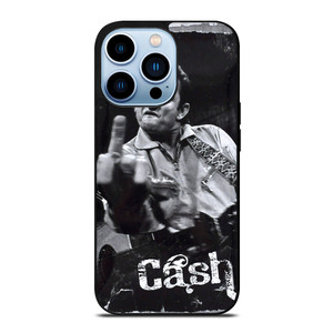 JOHNNY CASH MIDDLE FINGER iPhone 13 Pro Max Case Cover