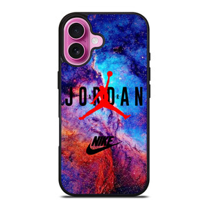 AIR JORDAN NIKE LOGO NEBULA iPhone 16 Plus Case Cover AIR JORDAN NIKE LOGO NEBULA iPhone 16 Plus Case Cover