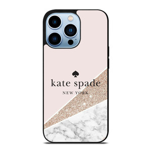 KATE SPADE NEW YORK LOGO SPARKLE MARBLE ICON iPhone 13 Pro Max Case Cover