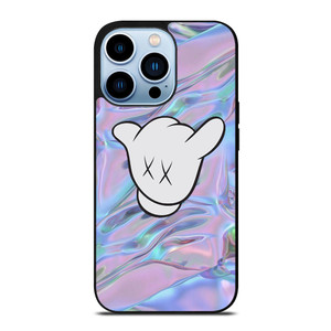 KAWS GLOVES COLORFUL iPhone 13 Pro Max Case Cover