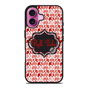 ALABAMA CRIMSON ROLL TIDE LOGO iPhone 16 Plus Case Cover ALABAMA CRIMSON ROLL TIDE LOGO iPhone 16 Plus Case Cover