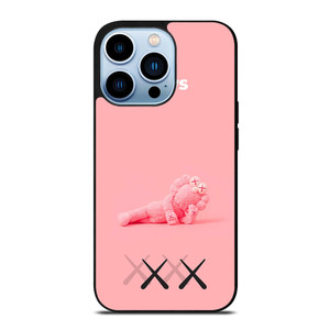 KAWS PINK LOGO MASCOT iPhone 13 Pro Max Case Cover