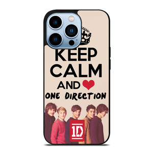 KEEP CALM AND LOVE ONE DIRECTION iPhone 13 Pro Max Case Cover