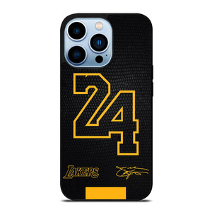 KOBE BRYANT BLACK MAMBA 24 SIGNATURE iPhone 13 Pro Max Case Cover