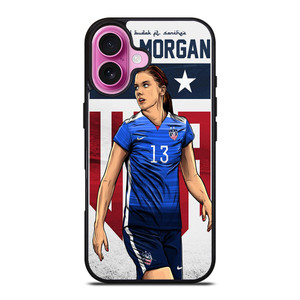 ALEX MORGAN USA SOCCER TEAM iPhone 16 Plus Case Cover ALEX MORGAN USA SOCCER TEAM iPhone 16 Plus Case Cover