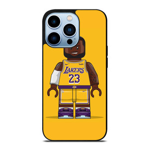 LEBRON JAMES LA LAKERS NBA LEGO BASKETBALL iPhone 13 Pro Max Case Cover