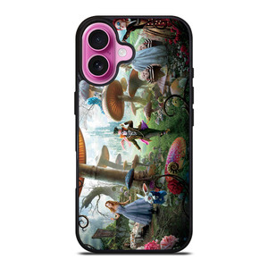 ALICE IN WONDERLAND DISNEY iPhone 16 Plus Case Cover ALICE IN WONDERLAND DISNEY iPhone 16 Plus Case Cover