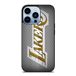 LOS ANGELES LAKERS METAL LOGO iPhone 13 Pro Max Case Cover
