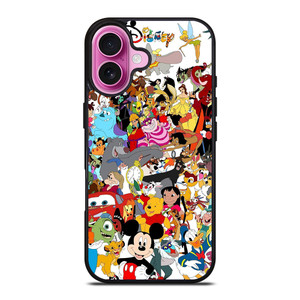 ALL DISNEY CHARACTER iPhone 16 Plus Case Cover ALL DISNEY CHARACTER iPhone 16 Plus Case Cover