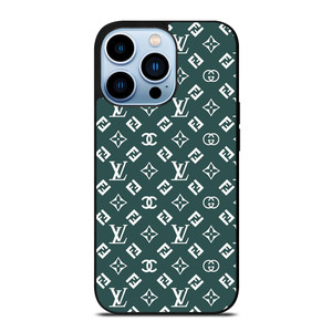 LOUIS VUITTON LV FENDI PATERN ICON LOGO iPhone 13 Pro Max Case Cover